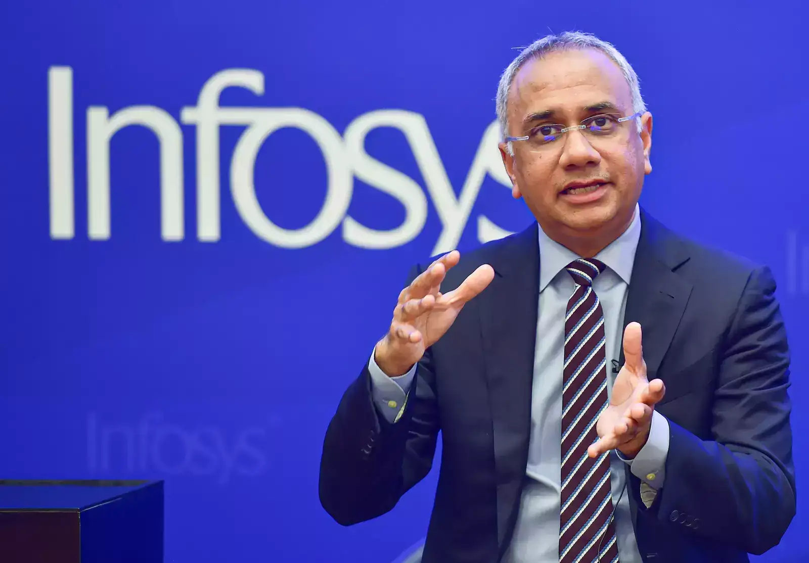 Salil Parekh, Infosys.